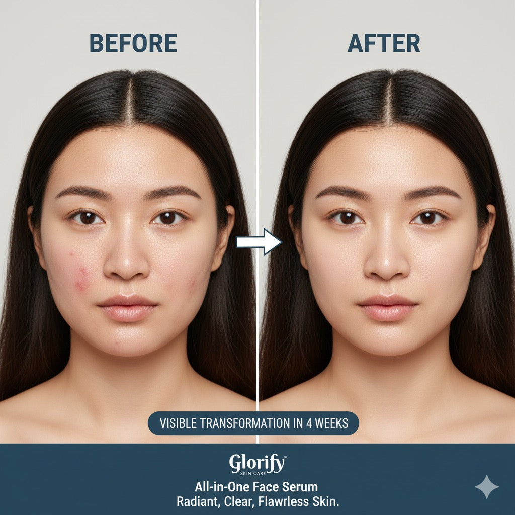 Glorify All-in-One Face Serum | for UV Protection, RemovingSpot & Acne , Improve Skin Texture