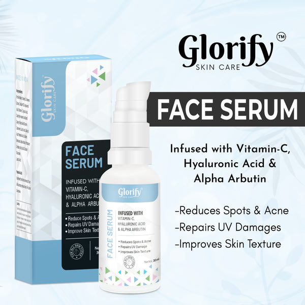 Glorify All-in-One Face Serum | for UV Protection, RemovingSpot & Acne , Improve Skin Texture