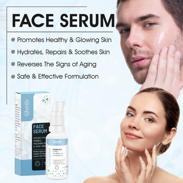 Glorify All-in-One Face Serum | for UV Protection, RemovingSpot & Acne , Improve Skin Texture