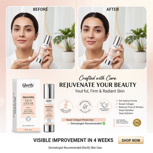Glorify Rejuvenating Skin Cream | for Anti-Aging , Boost collagen, Finelines and Wrinkles