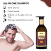 Glorify All-In-One Shampoo |For Reducing Hair Fall , Dandruff ,Flaks & itching on Scalp