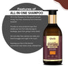 Glorify All-In-One Shampoo |For Reducing Hair Fall , Dandruff ,Flaks & itching on Scalp