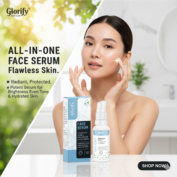 Glorify All-in-One Face Serum | for UV Protection, RemovingSpot & Acne , Improve Skin Texture