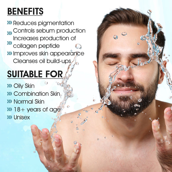 Glorify Natural Face Wash | for De-Tanning , Skin Brighting and Flawness Skin