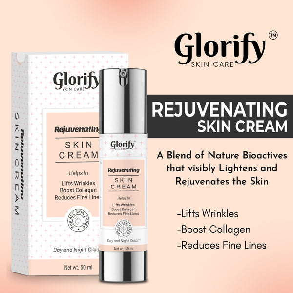 Glorify Rejuvenating Skin Cream | for Anti-Aging , Boost collagen, Finelines and Wrinkles