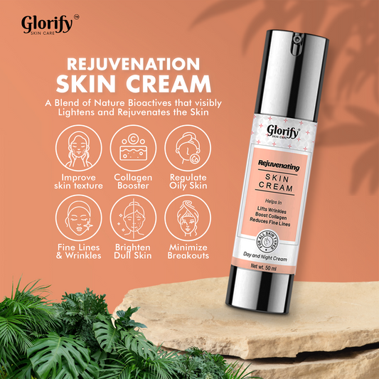 Glorify Rejuvenating Skin Cream | for Anti-Aging , Boost collagen, Finelines and Wrinkles